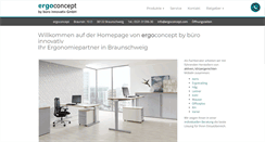 Desktop Screenshot of ergoconcept.com